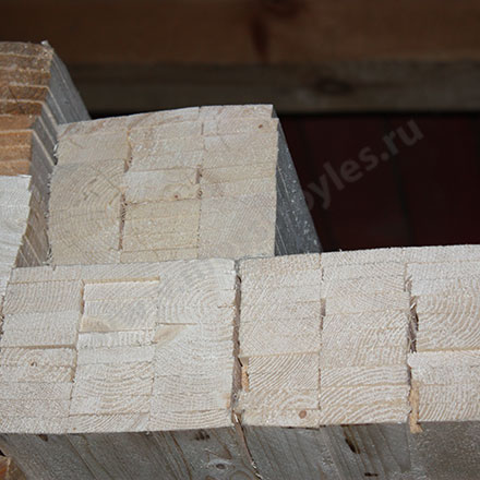Сухой деревянный брусок любых размеров и сечений с доставкой