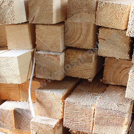 Деревянные бруски в широком ассортименте на нащих складах